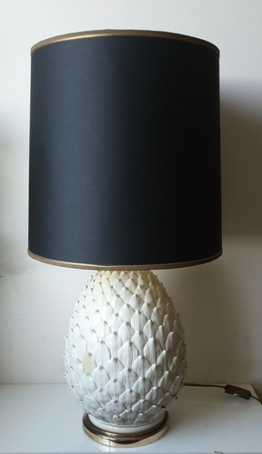 Lampe pomme pin ceramique - de,
