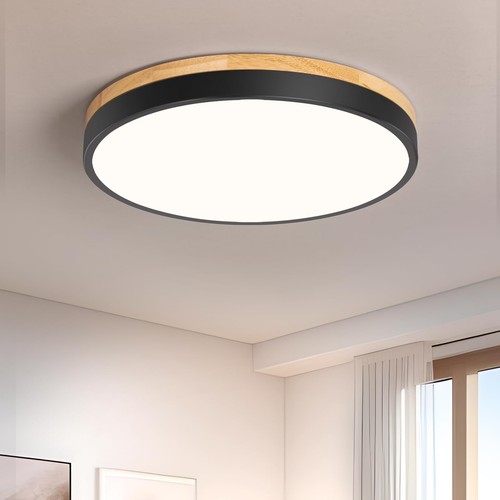 Plafonnier led noir - plafonnier,