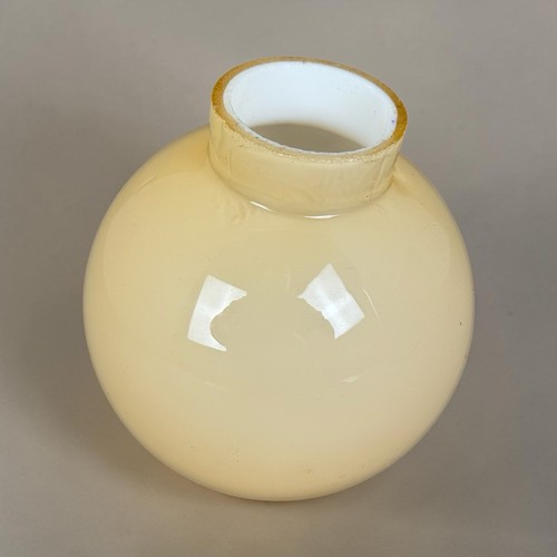 Petit abat jour boule opaline - petit,